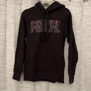 Flag nor fail - black fg x fl hoodie - men’s small